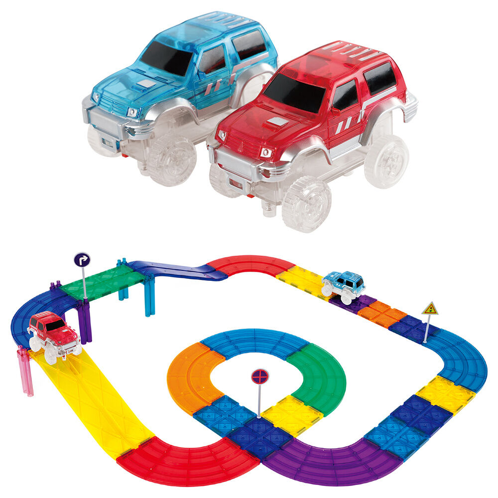 Imagen 8 - Pista De Carreras Magnetica 30Pzs