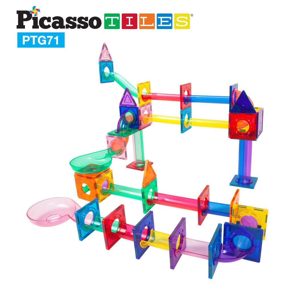 Imagen 4 - Circuito De Canicas Magnetico 71Pzs