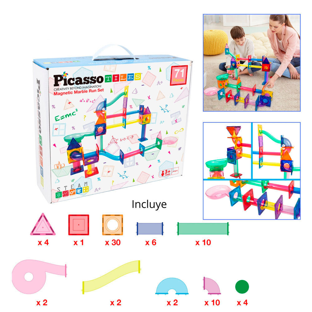 Imagen 1 - Circuito De Canicas Magnetico 71Pzs