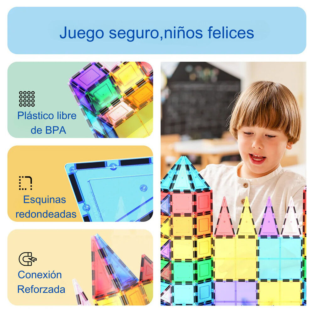 Imagen 7 - Bloques Magneticos 61Pzs
