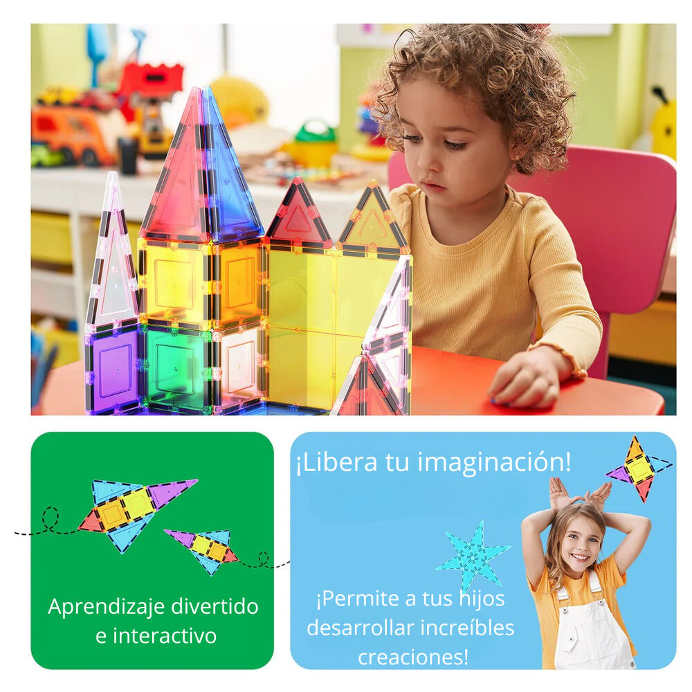 Imagen 9 - Bloques Magneticos 61Pzs