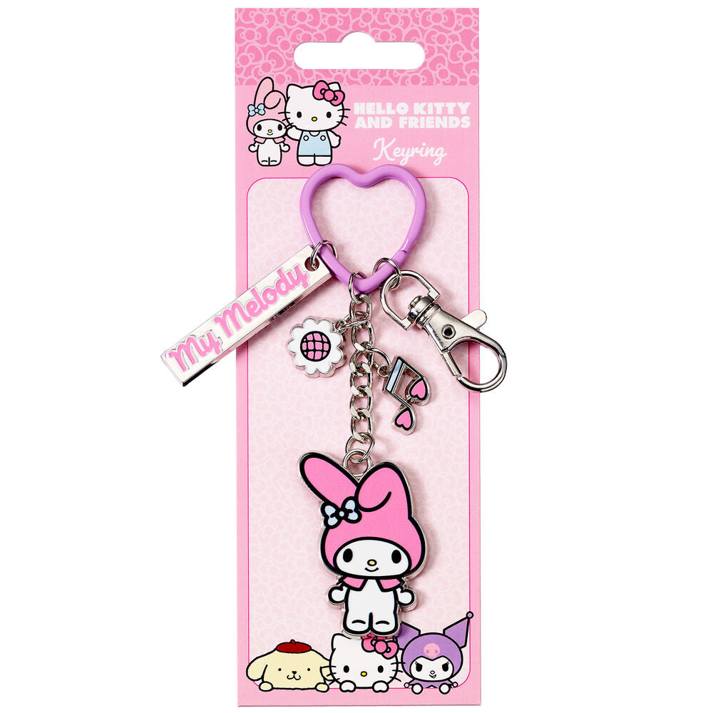Imagen 1 - Llavero My Melody Hello Kitty