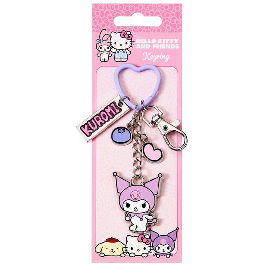 Imagen 1 - Llavero Kuromi Hello Kitty