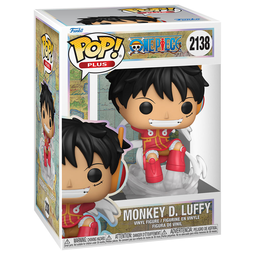 Imagen 2 - Figura Pop Plus One Piece Monkey D. Luffy