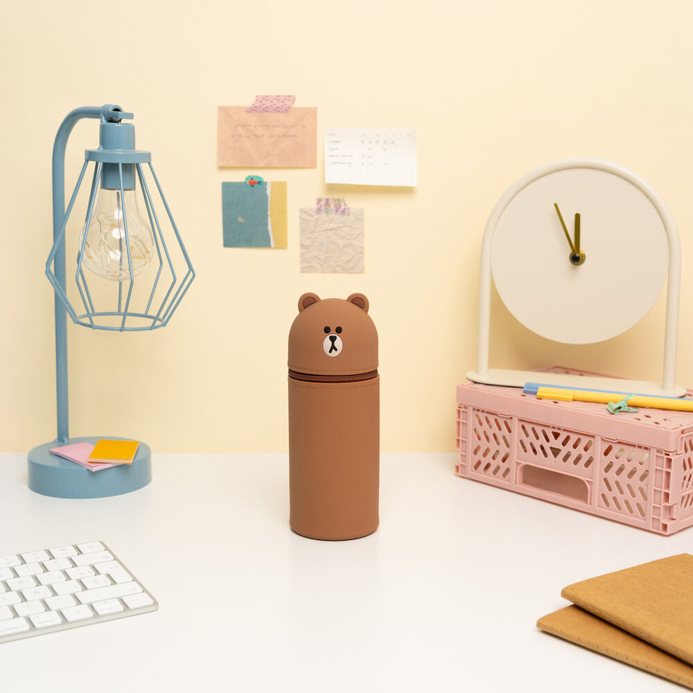 Imagen 4 - Portatodo 3D Line Friends Brown