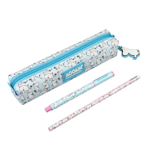 Imagen 1 - Set Portatodo + Boligrafo Y Lapiz Moomin