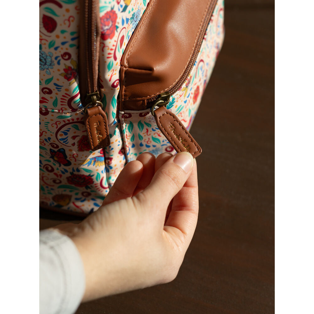 Imagen 6 - Mochila Viva La Vida Frida Kahlo 27Cm