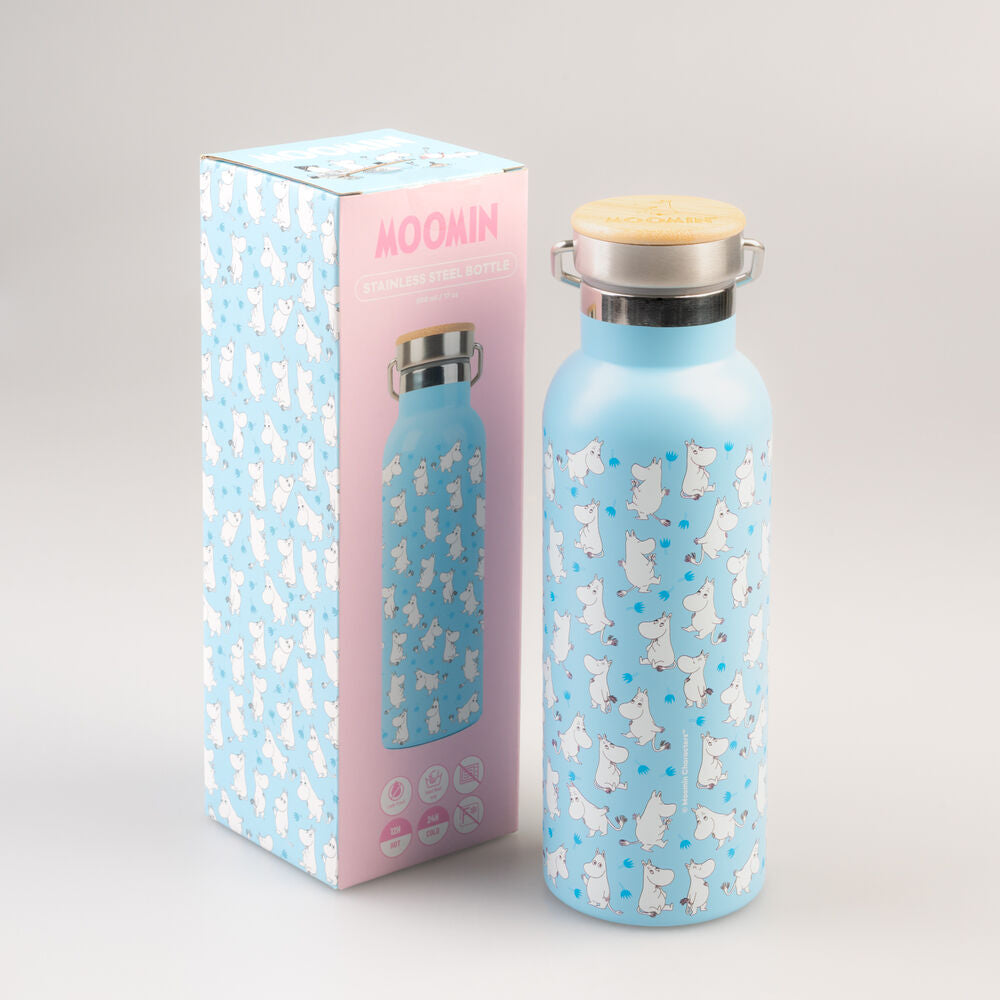 Imagen 2 - Botella Acero Inoxidable Moomin 500Ml