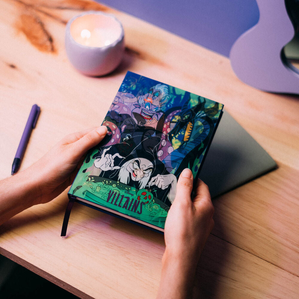 Imagen 3 - Cuaderno A5 Lenticular Villanas Disney