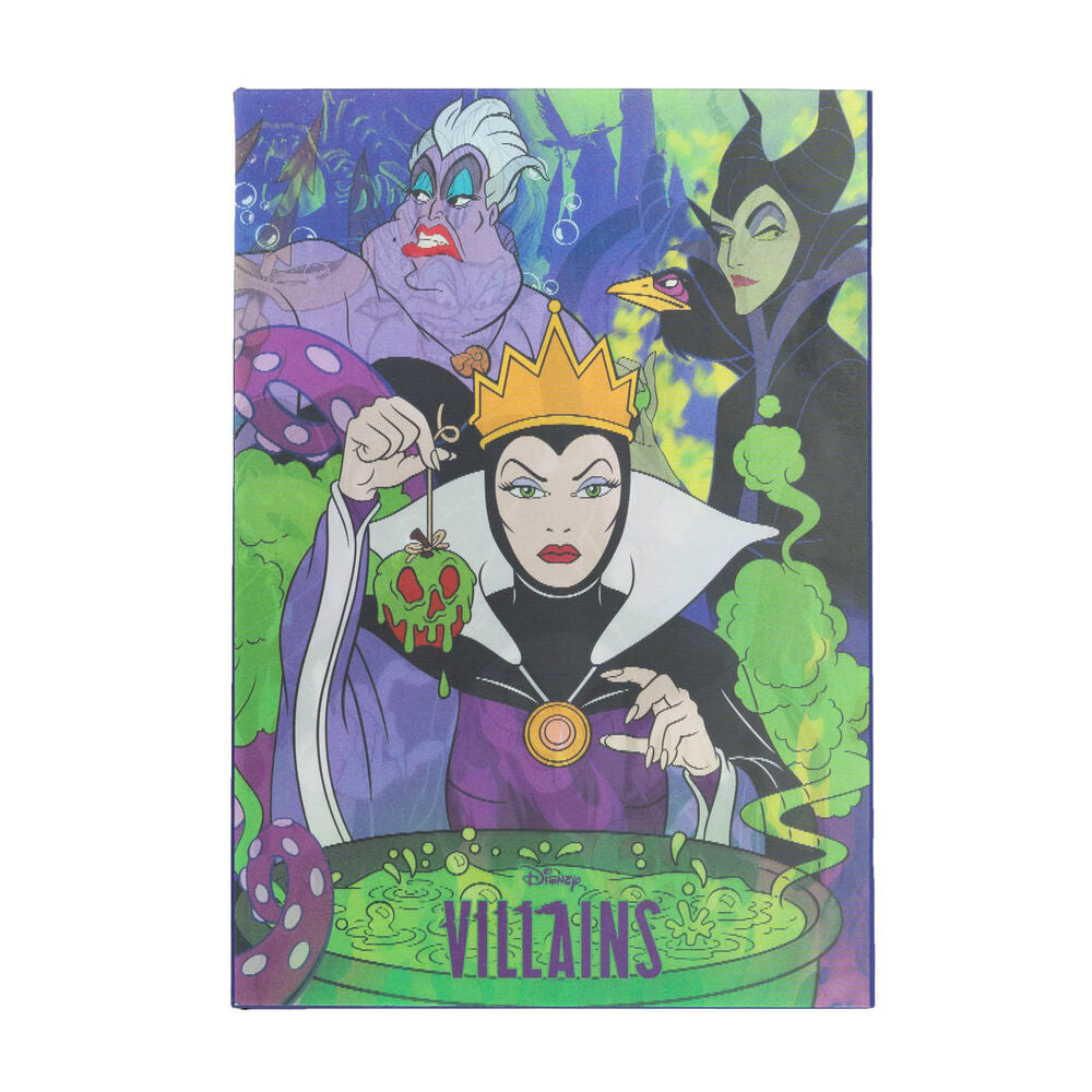 Imagen 1 - Cuaderno A5 Lenticular Villanas Disney