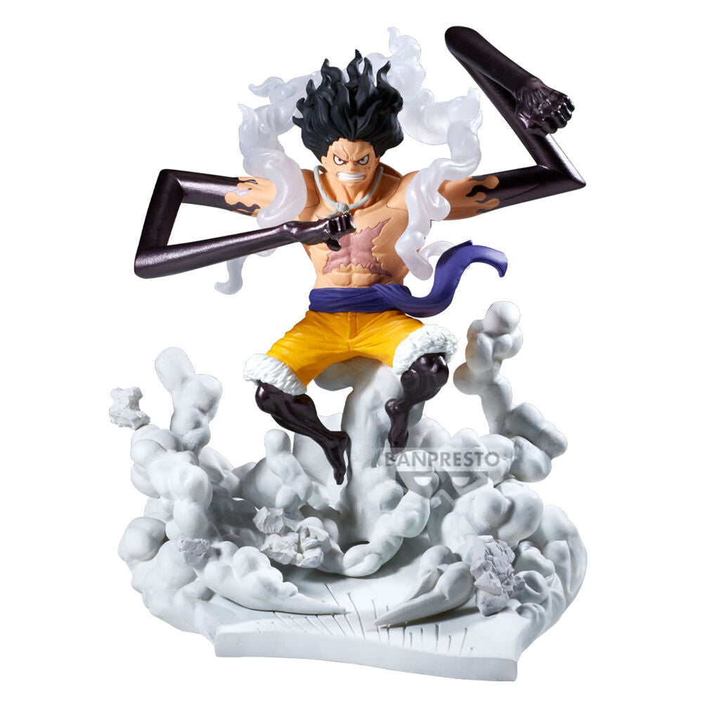 Imagen 1 - Figura Monkey D Luffy Gear 4 Senkokkei One Piece 15Cm