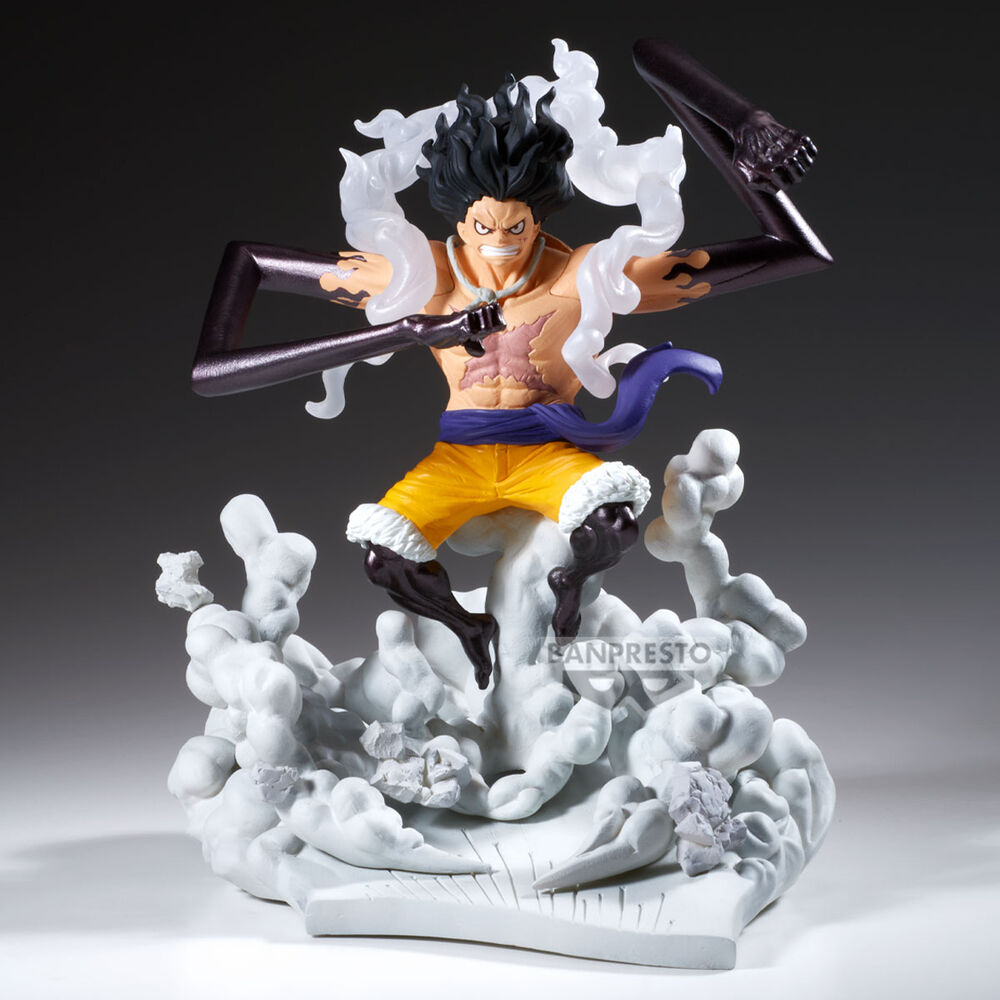 Imagen 2 - Figura Monkey D Luffy Gear 4 Senkokkei One Piece 15Cm