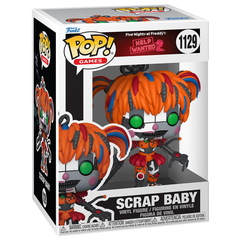 Imagen 1 - Figura Pop Five Nights At Freddys Help Wanted 2 Scrap Baby