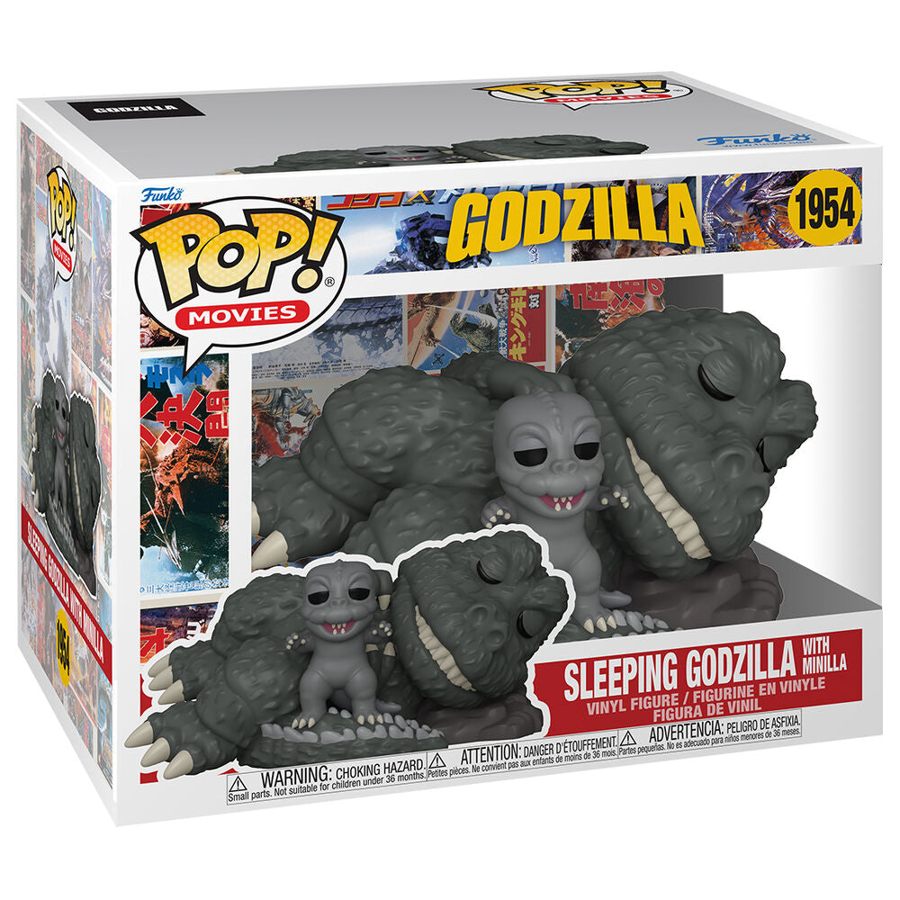 Imagen 2 - Figura Pop Super Godzilla Sleeping Godzilla With Minilla