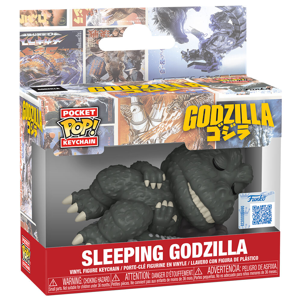 Imagen 2 - Llavero Pocket Pop Godzilla Sleeping Godzilla Exclusive