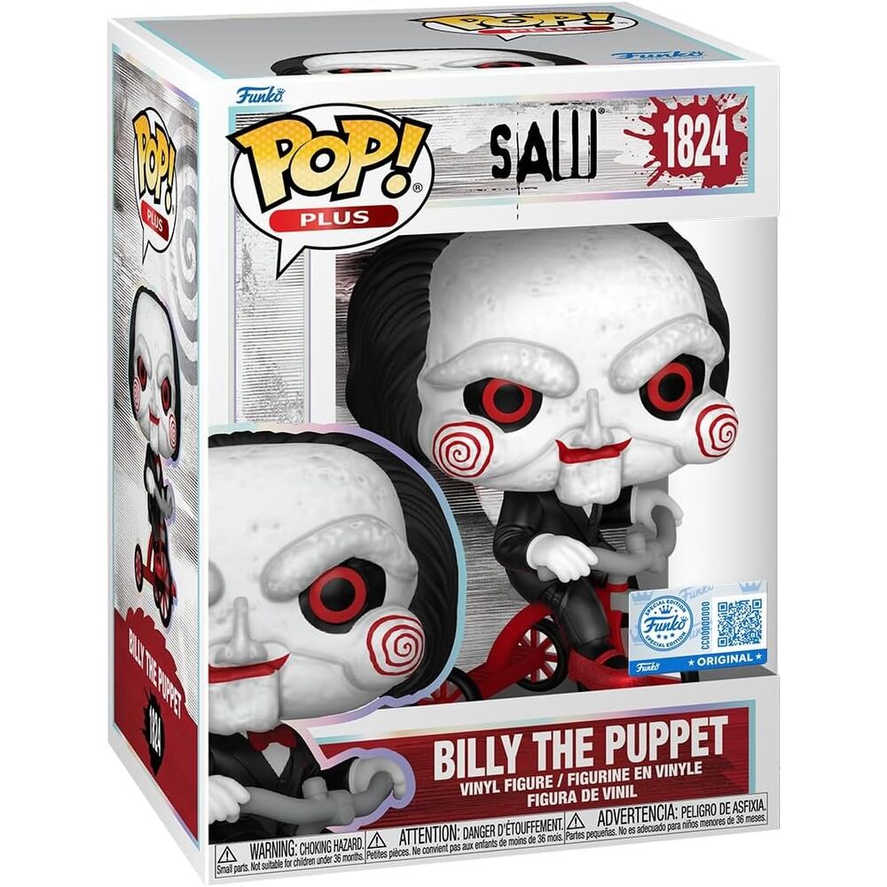 Imagen 1 - Figura Pop Plus Saw Billy On Tricycle Exclusive