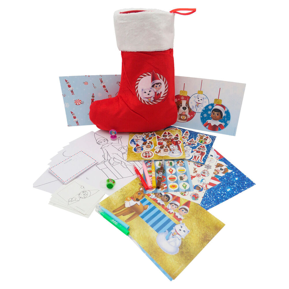 Imagen 2 - Set Actividades Con Calcetin De Navidad The Elf On The Shelf