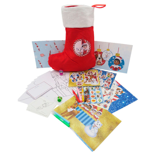 Imagen 2 - Set Actividades Con Calcetin De Navidad The Elf On The Shelf