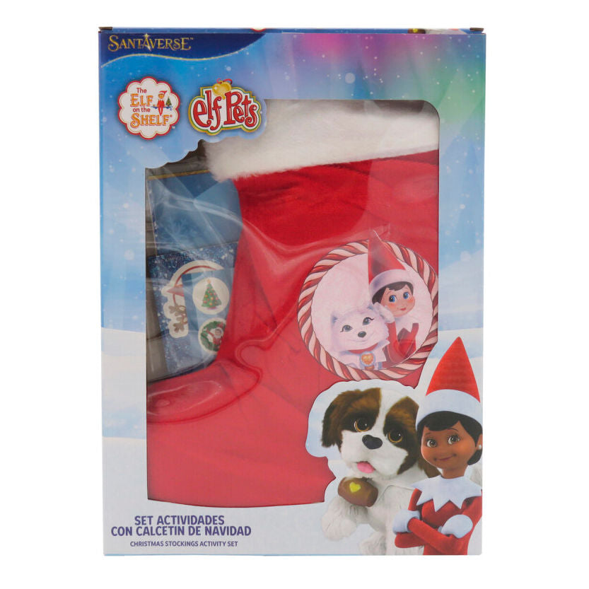 Imagen 1 - Set Actividades Con Calcetin De Navidad The Elf On The Shelf