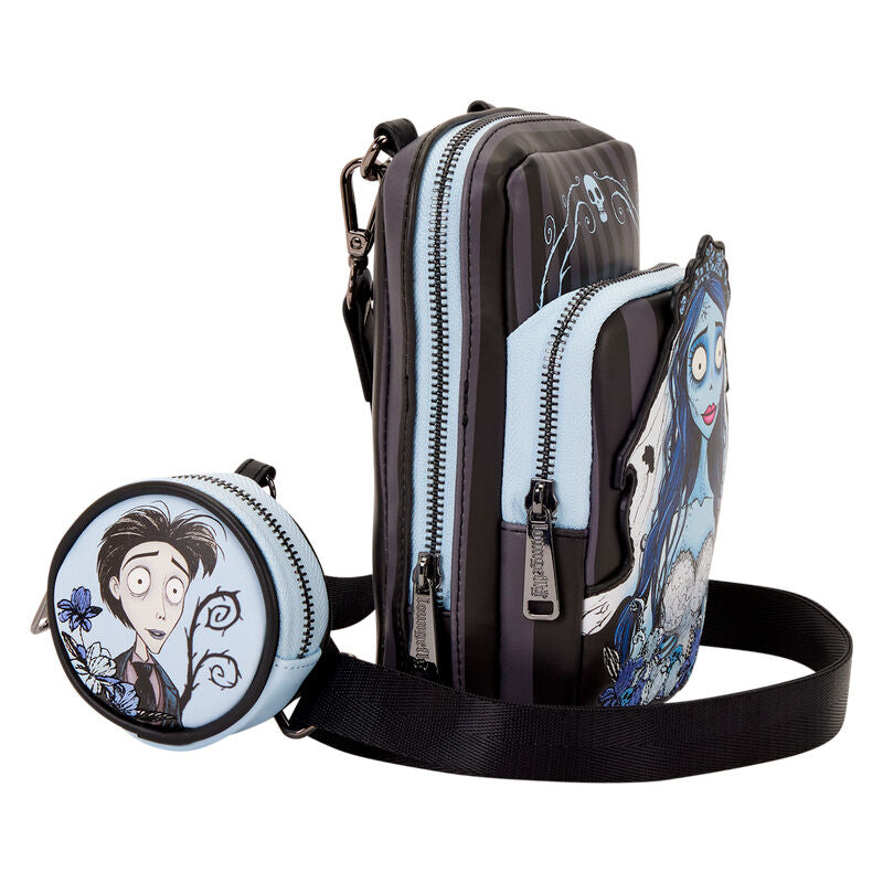 Imagen 2 - Bolso Bandolera + Monedero La Novia Cadaver Loungefly