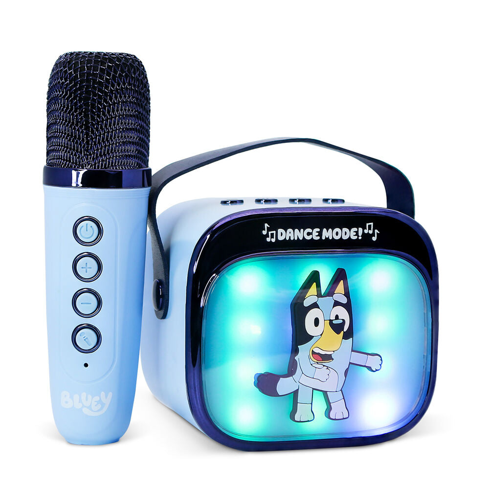 Imagen 3 - Altavoz Y Micro Karaoke Led Bluey