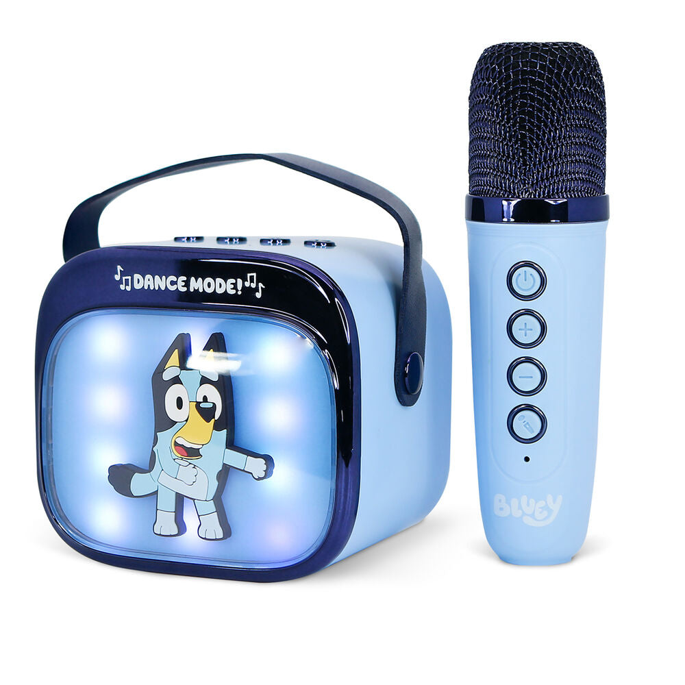 Imagen 5 - Altavoz Y Micro Karaoke Led Bluey