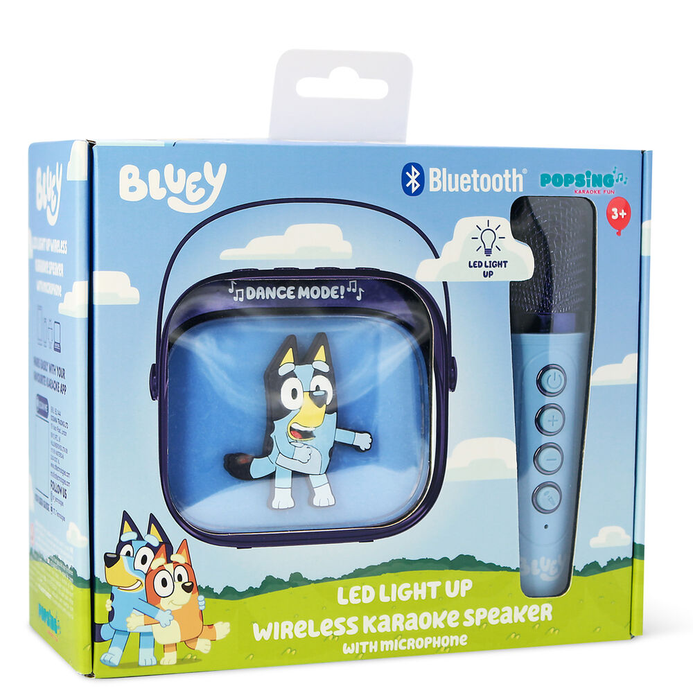 Imagen 13 - Altavoz Y Micro Karaoke Led Bluey