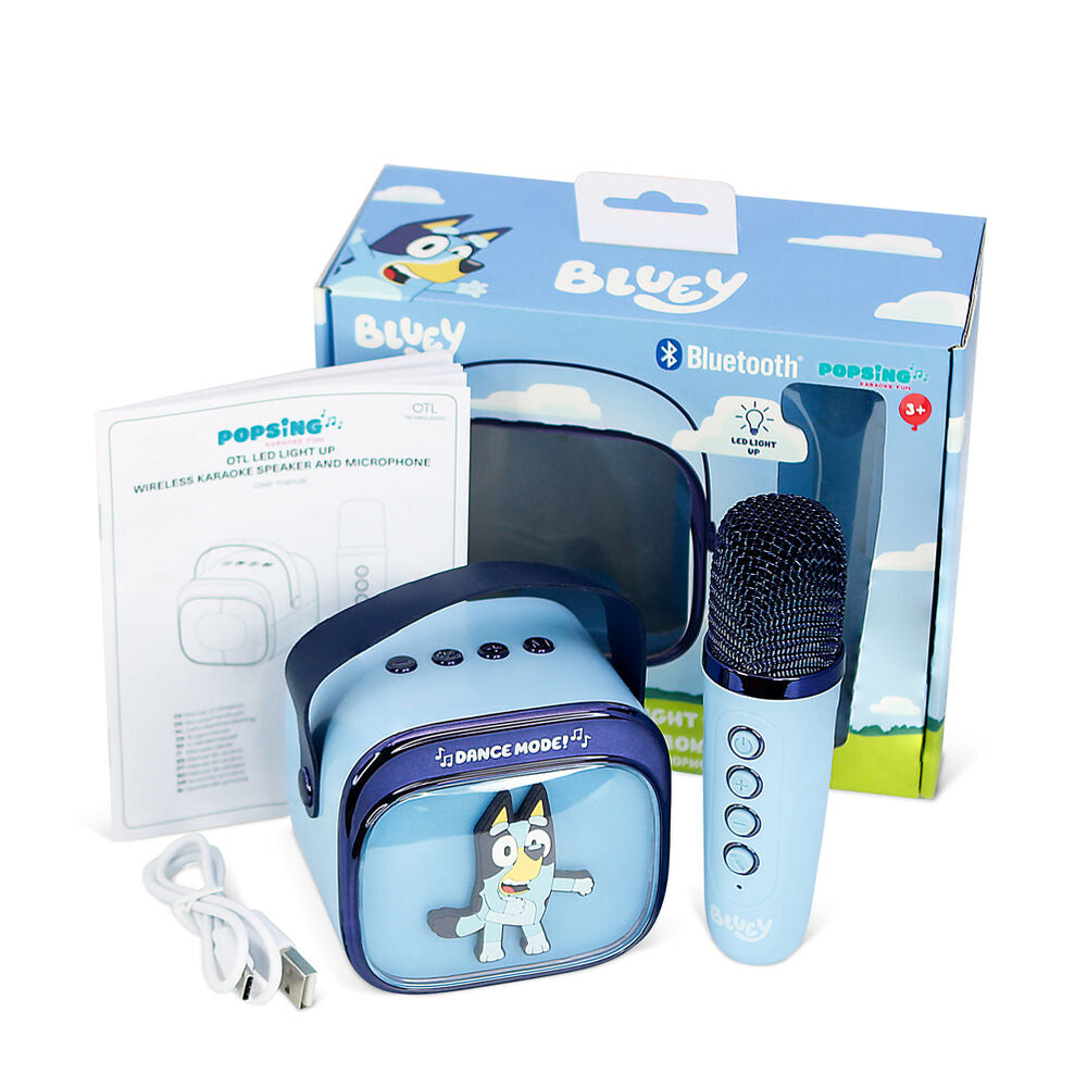 Imagen 15 - Altavoz Y Micro Karaoke Led Bluey