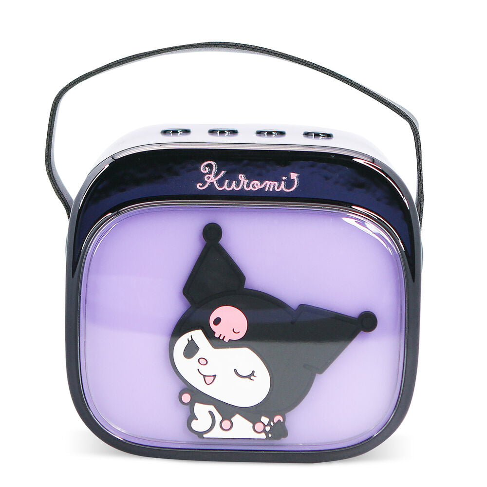Imagen 8 - Altavoz Y Micro Karaoke Led Kuromi Hello Kitty