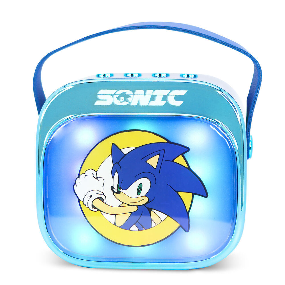 Imagen 3 - Altavoz Y Micro Karaoke Led Sonic The Hedgehog
