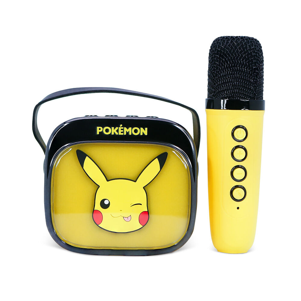 Imagen 3 - Altavoz Y Micro Karaoke Led Pikachu Pokemon