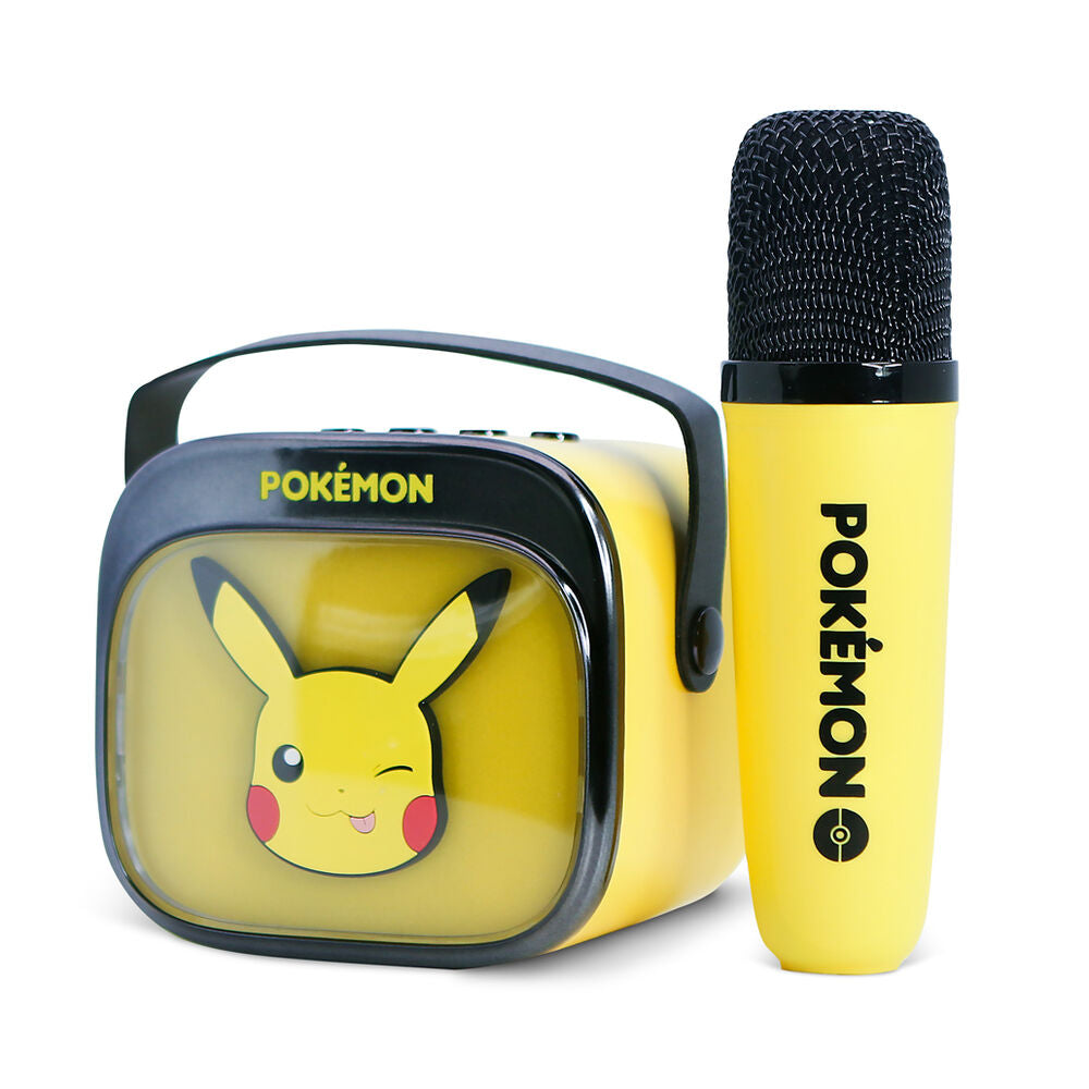 Imagen 5 - Altavoz Y Micro Karaoke Led Pikachu Pokemon