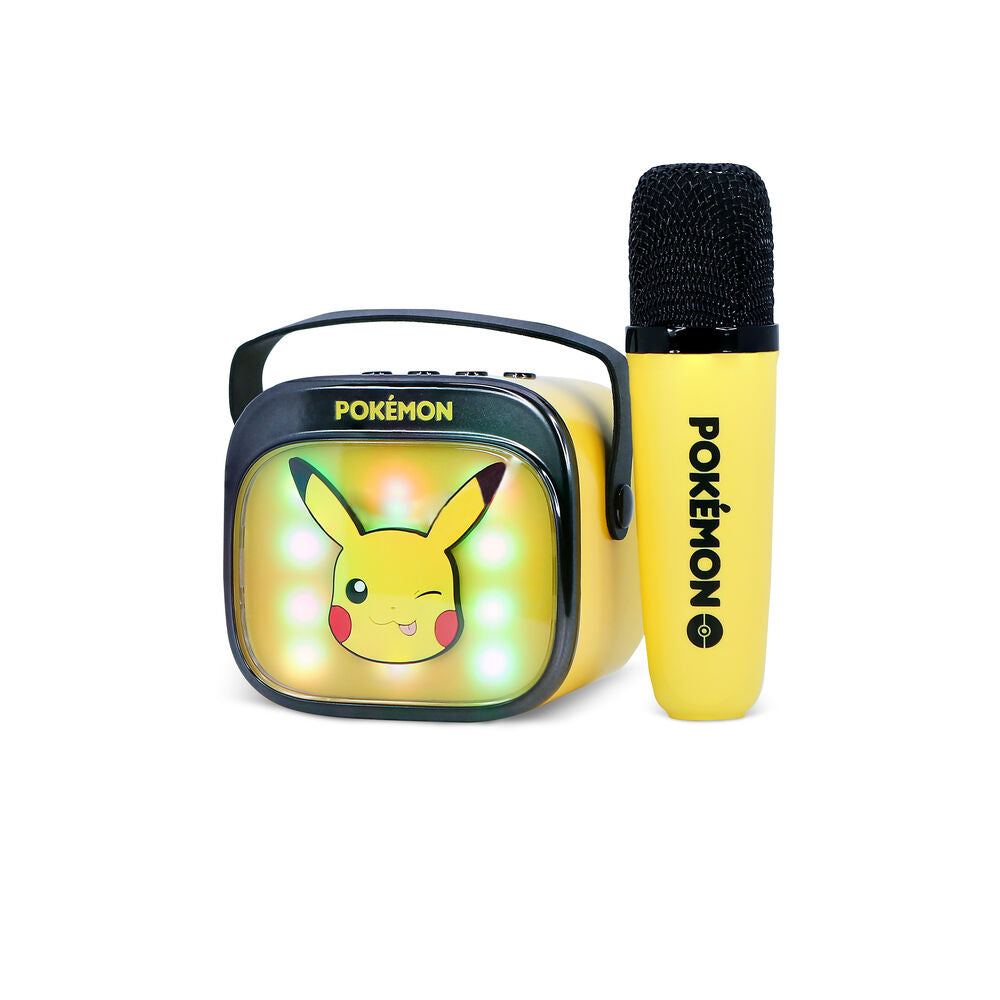 Imagen 6 - Altavoz Y Micro Karaoke Led Pikachu Pokemon