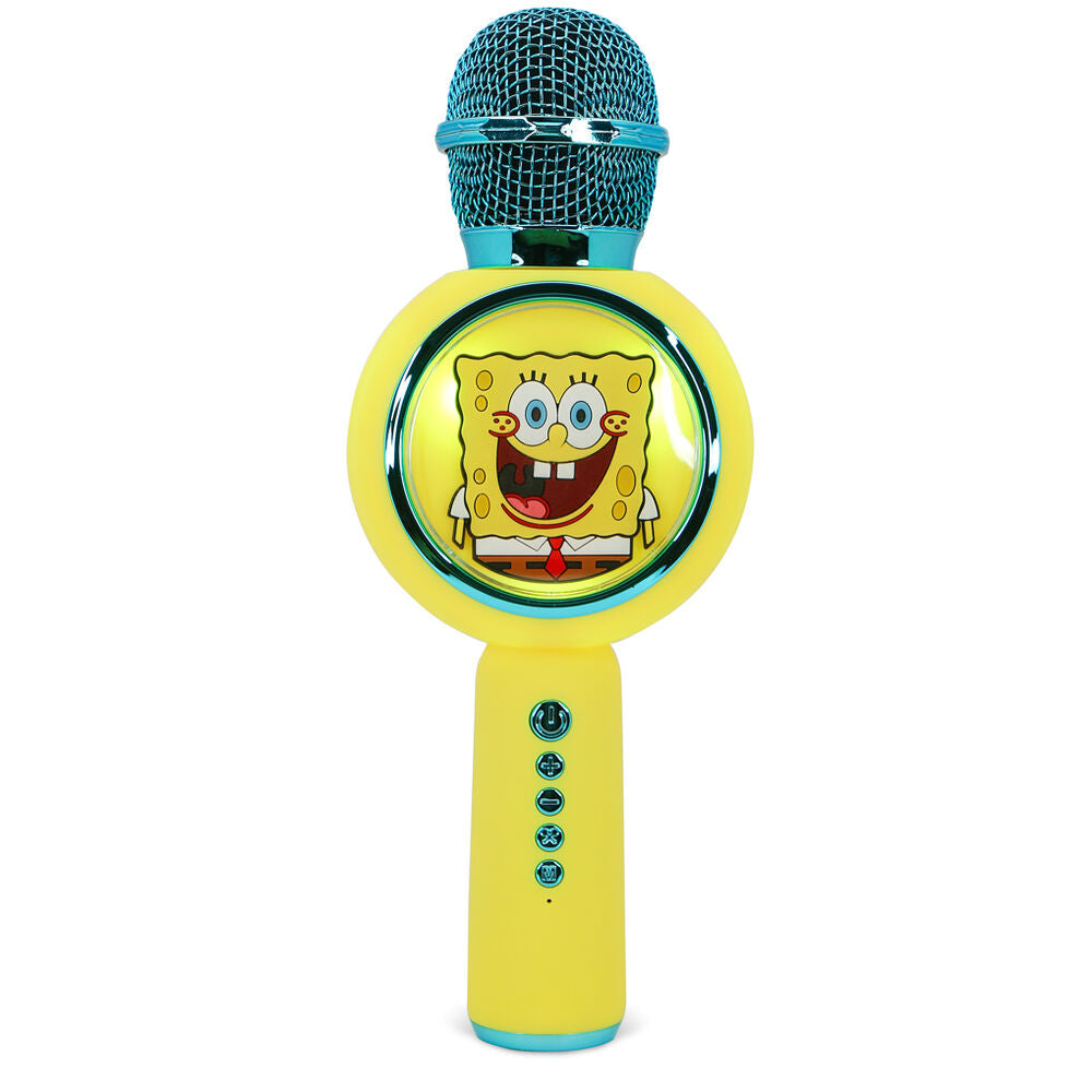 Imagen 1 - Microfono Altavoz Led Bob Esponja