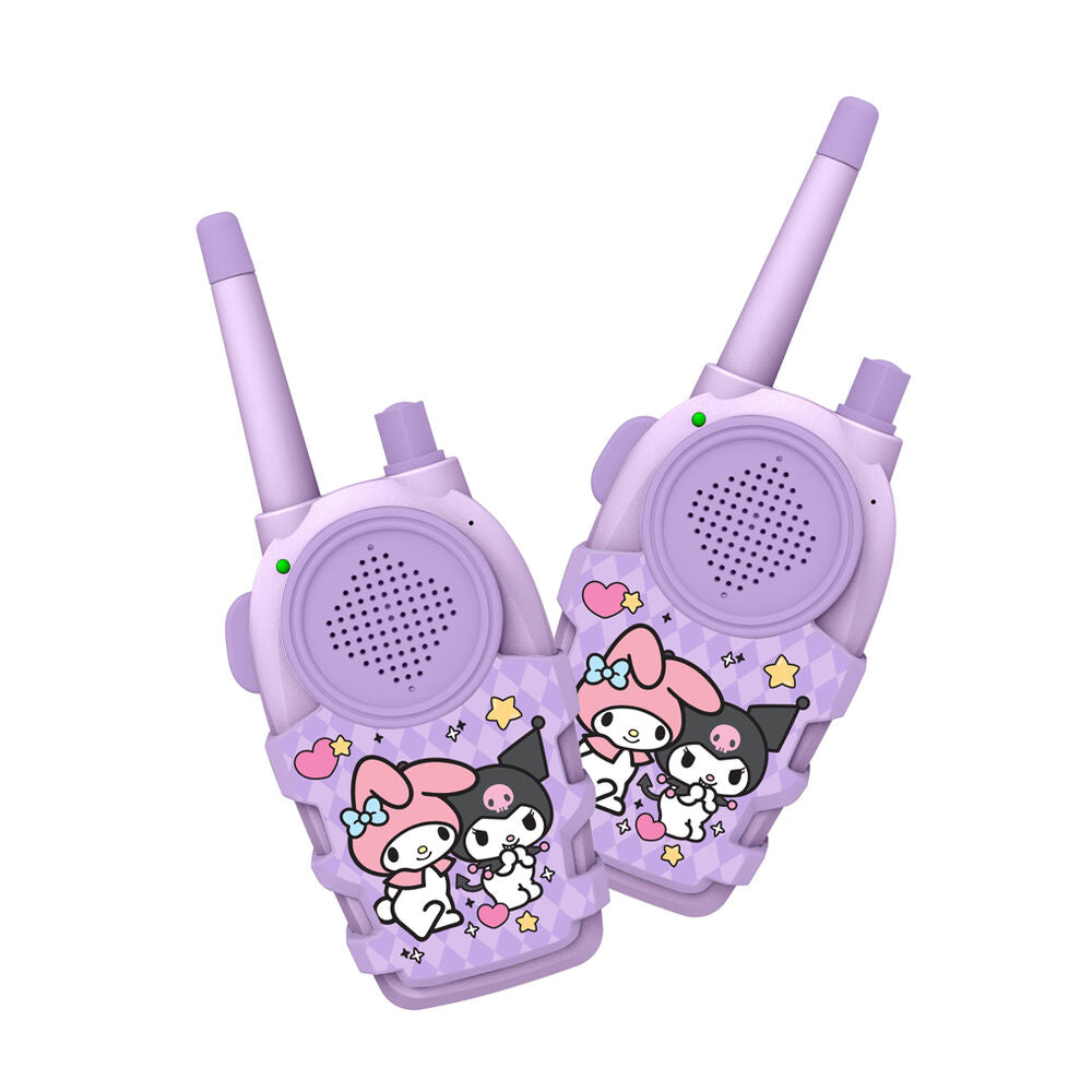 Imagen 4 - Set Walkie Talkie Kuromi Hello Kitty