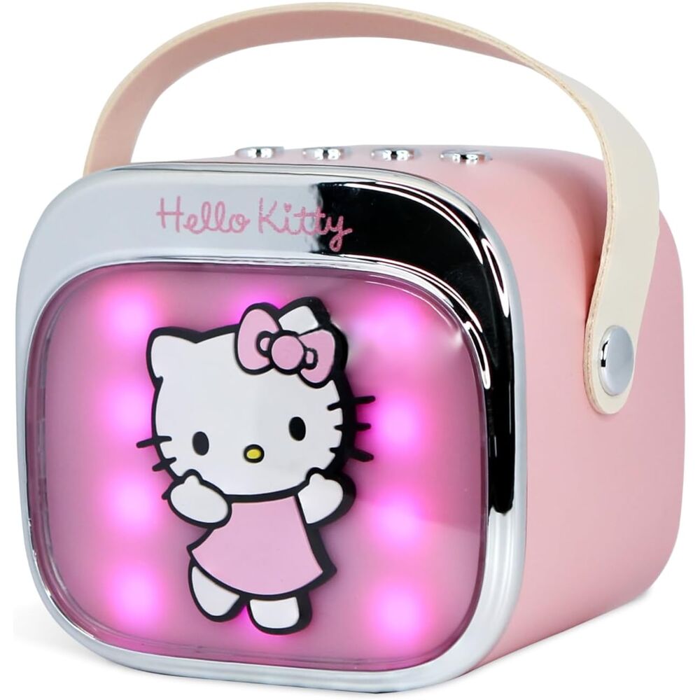 Imagen 3 - Altavoz Y Micro Karaoke Led Hello Kitty