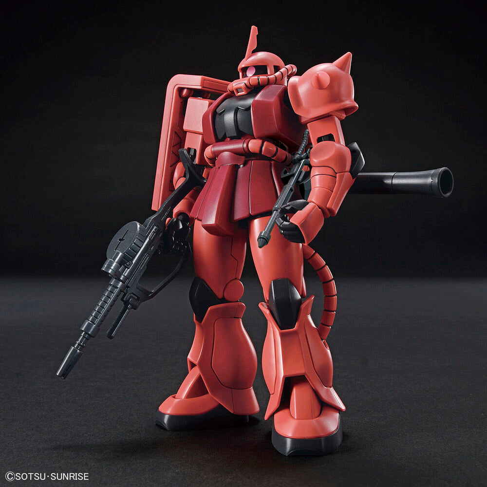 Imagen 1 - Maqueta Hg 1/144 Ms-06s Zaku Ii Char Aznable Custom