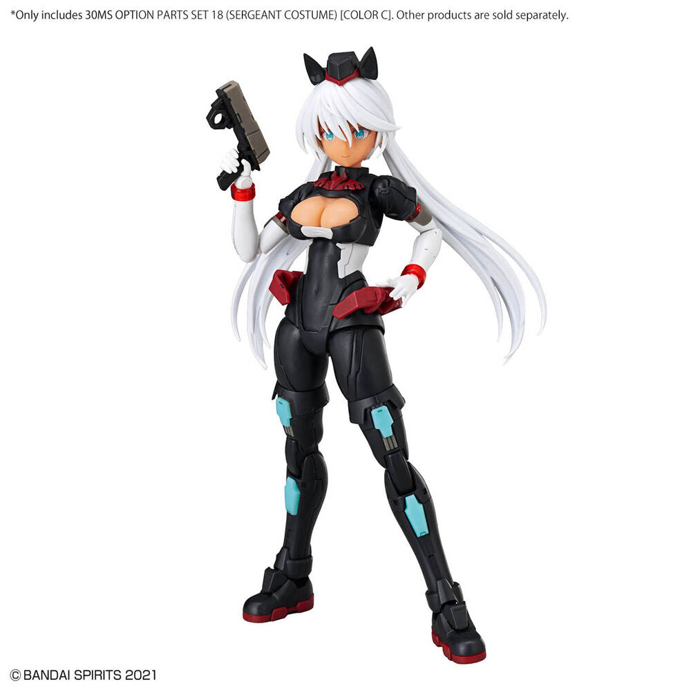 Imagen 5 - Set Partes Opcionales 30Ms 18 Sergeant Costume Color C