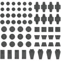 Imagen 1 - Material Personalizacion Piezas Decorativas 1 Gris