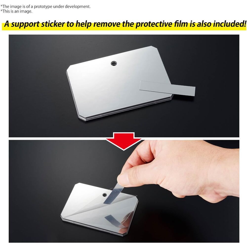 Imagen 5 - Base Exhibicion Action Base 6 Transparente Con Pegatinas Espejo