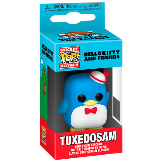 Imagen 1 - Llavero Pocket Pop Hello Kitty And Friends Tuxedosam