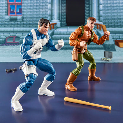 Imagen 3 - Blister 2 Figuras Punisher & Nick Fury The Punisher Gamerverse Marvel Legends Series 15Cm