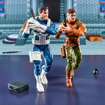 Imagen 6 - Blister 2 Figuras Punisher & Nick Fury The Punisher Gamerverse Marvel Legends Series 15Cm
