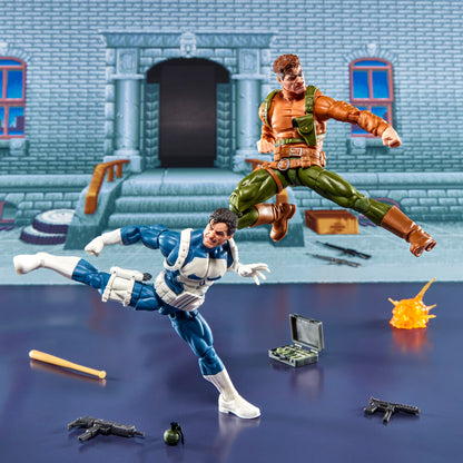 Imagen 10 - Blister 2 Figuras Punisher & Nick Fury The Punisher Gamerverse Marvel Legends Series 15Cm