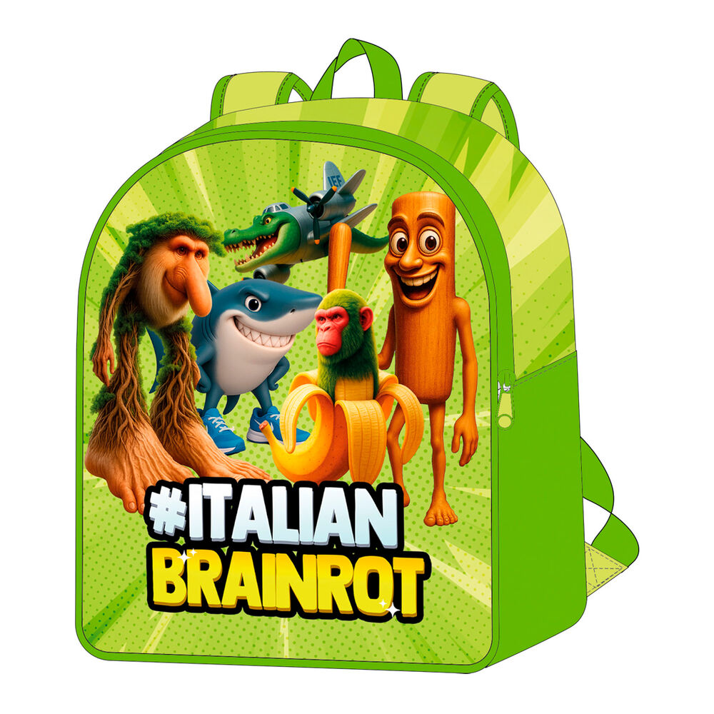 Imagen 1 - Mochila Italian Brainrot 28Cm