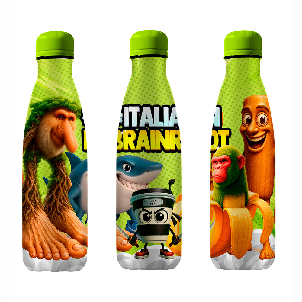 Imagen 1 - Botella Acero Inoxidable Italian Brainrot 750Ml