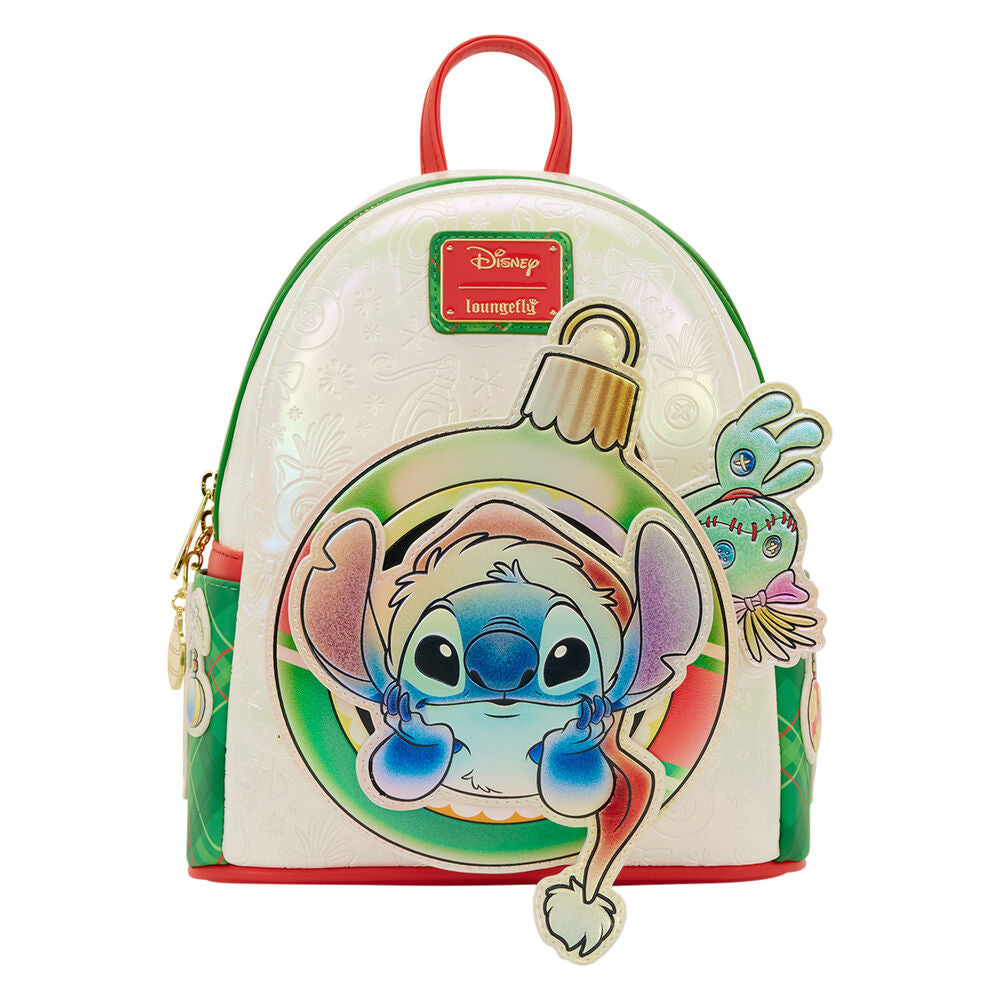 Imagen 2 - Mochila Holiday Stitch Disney Loungefly 26Cm
