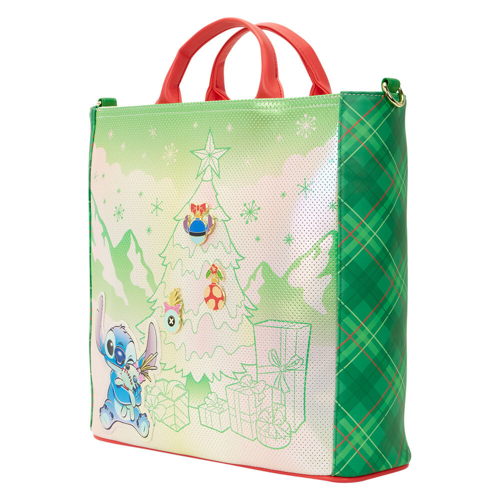 Imagen 2 - Bolso Holiday Stitch Disney Loungefly