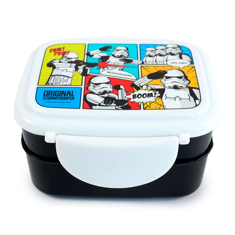 Imagen 1 - Sandwichera + Cubiertos Soldado Imperial Stormtrooper Star Wars