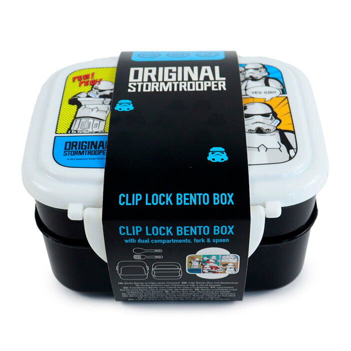 Imagen 2 - Sandwichera + Cubiertos Soldado Imperial Stormtrooper Star Wars